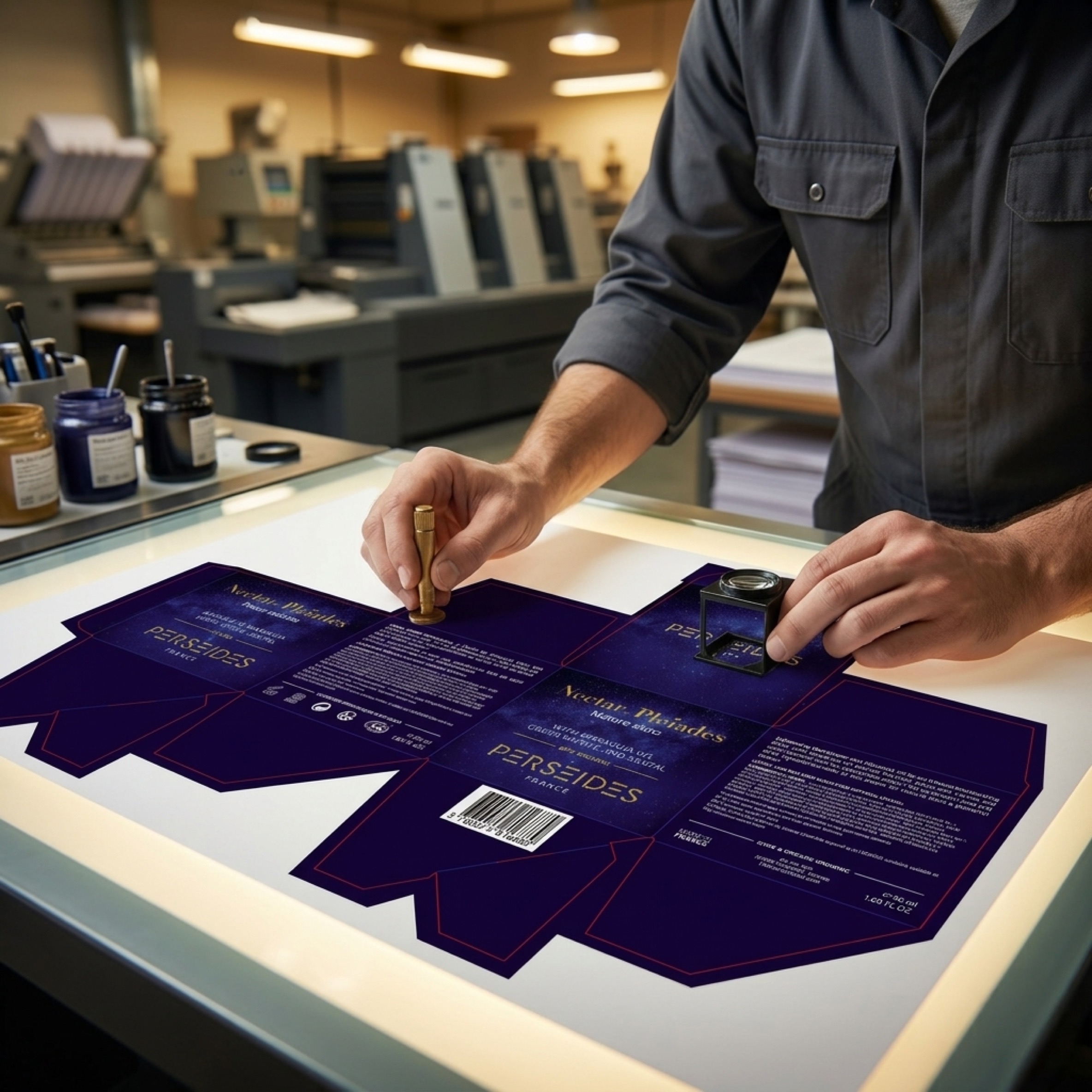 Création du logo et des packagings de la gamme cosmétique Perséides — Visuel 2