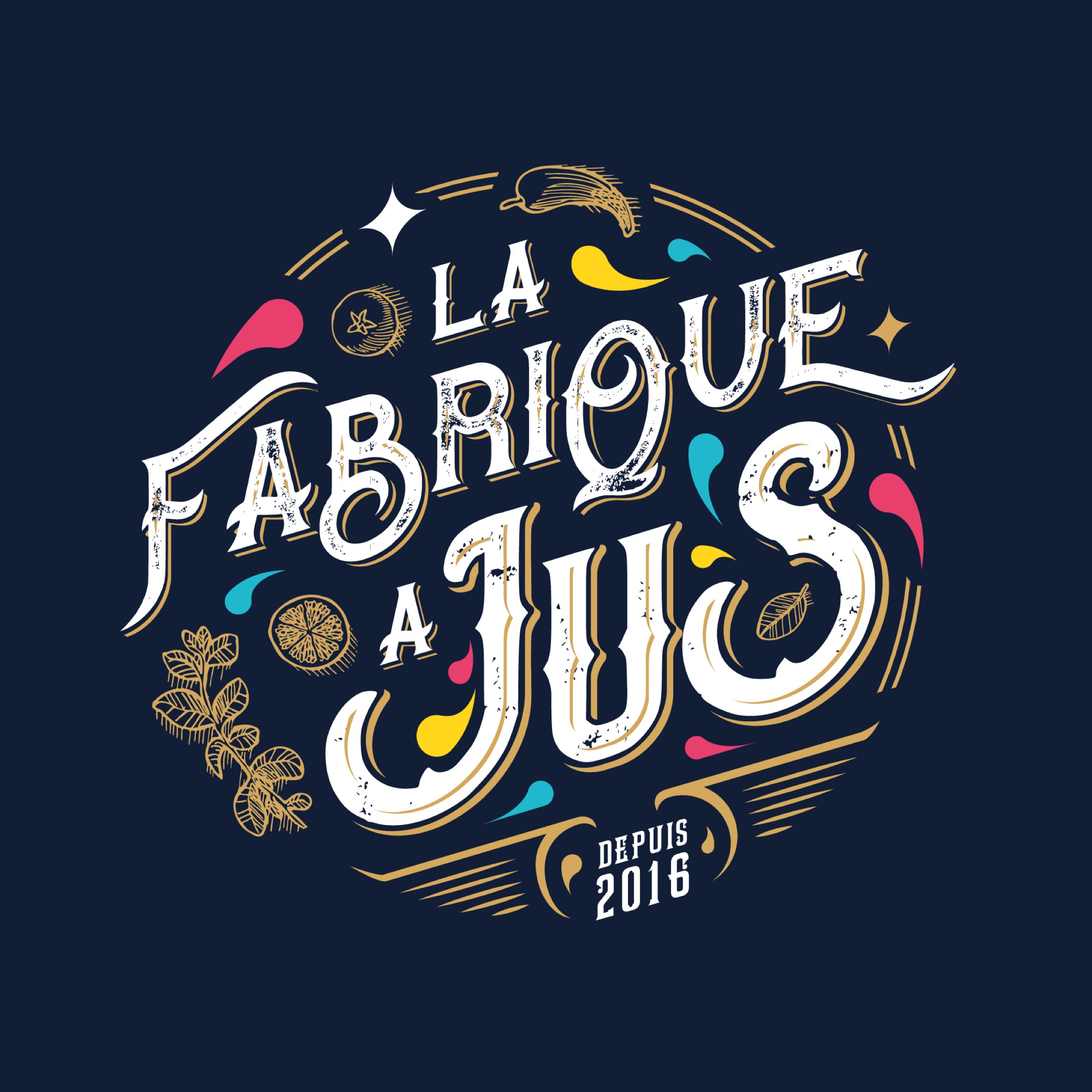 Refonte de l'identité visuelle d'un bar à jus de fruits frais — Visuel principal