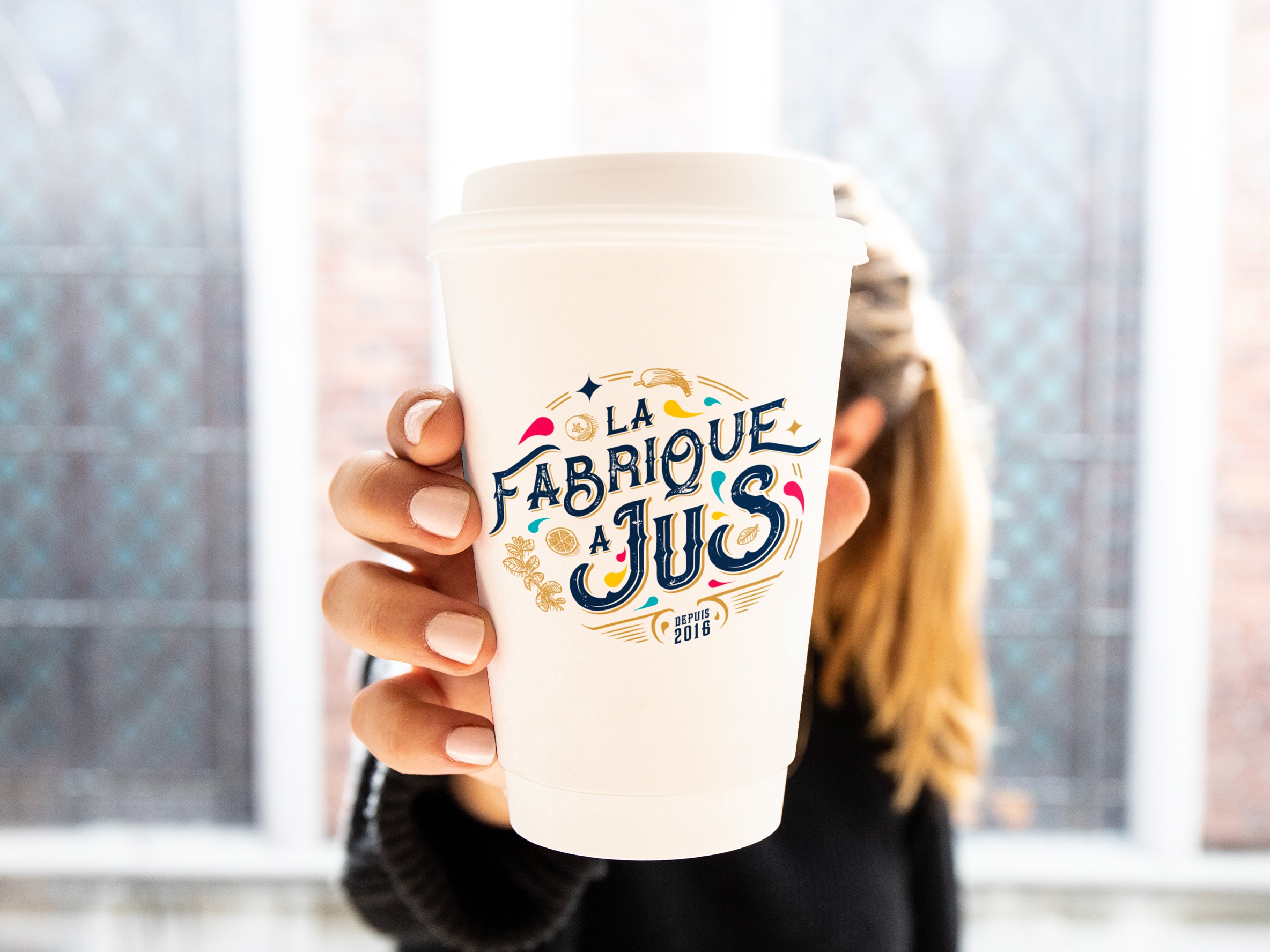 Refonte de l'identité visuelle d'un bar à jus de fruits frais — Visuel 1