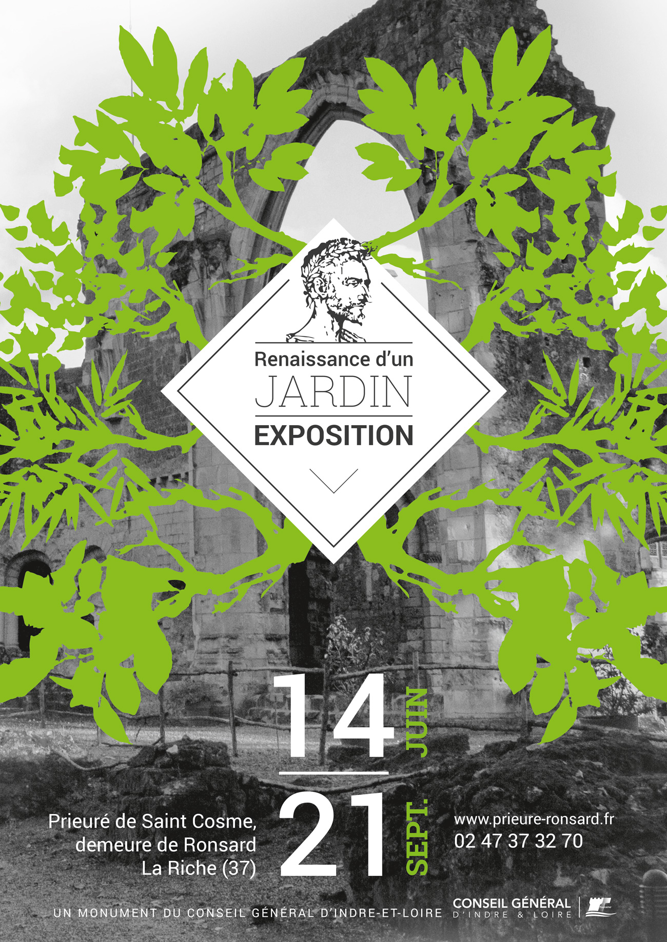 Affiche pour une exposition culturelle A0