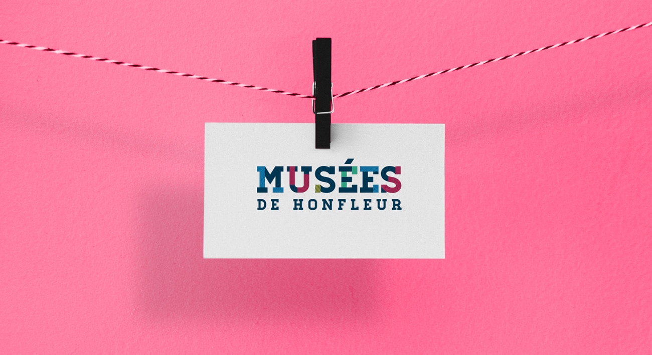 Identité visuelle logo Musées de Honfleur