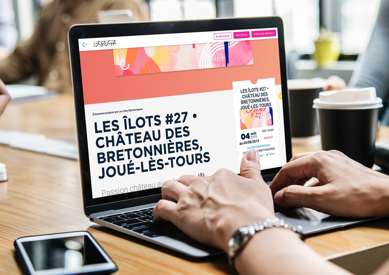 Création du site internet aladebauche.com, le site qui référence tous les évènements dans le 37