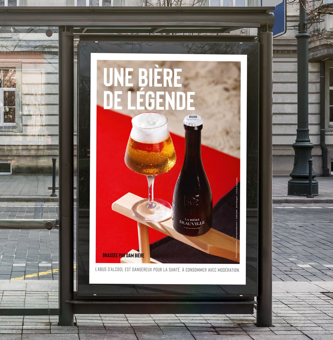 Campagne d'affichage La Bière Deauville
